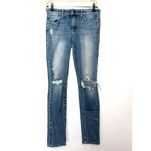 Joe's Jeans Skinny Ankle Distressed Jeans Size 27